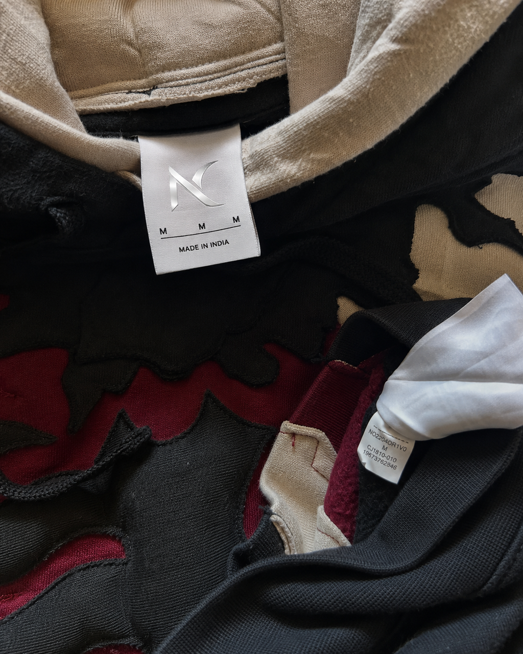 Noctra Crimson Eclipse Oversized Hoodie