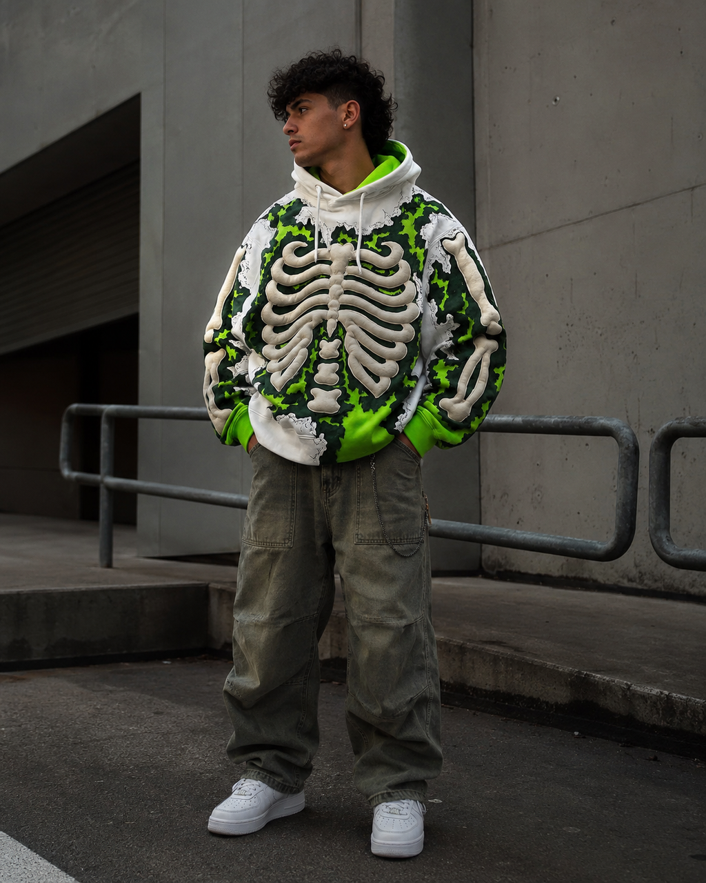 Noctra Venom Core Oversized Hoodie