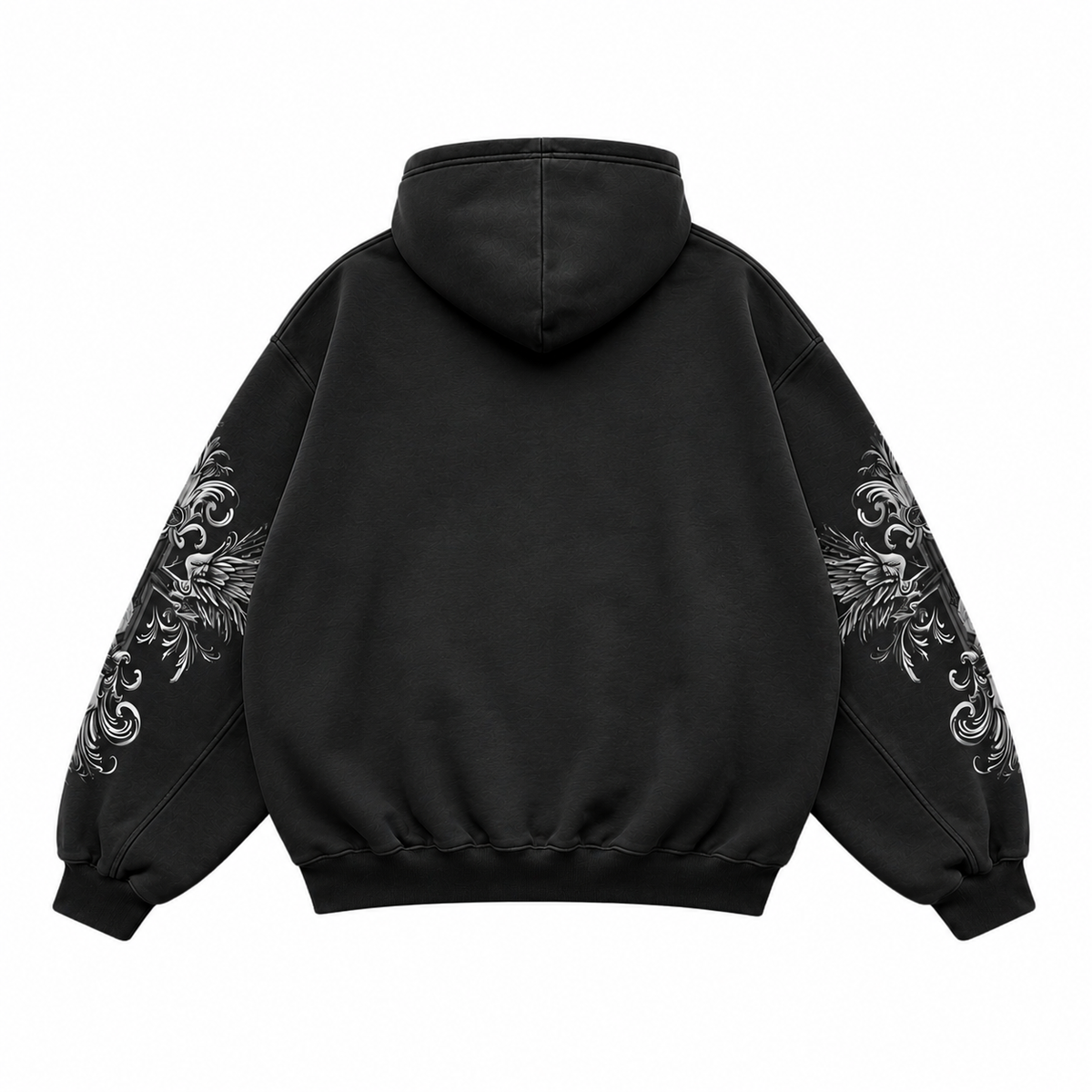 Noctra Twin Seraph Oversized Hoodie