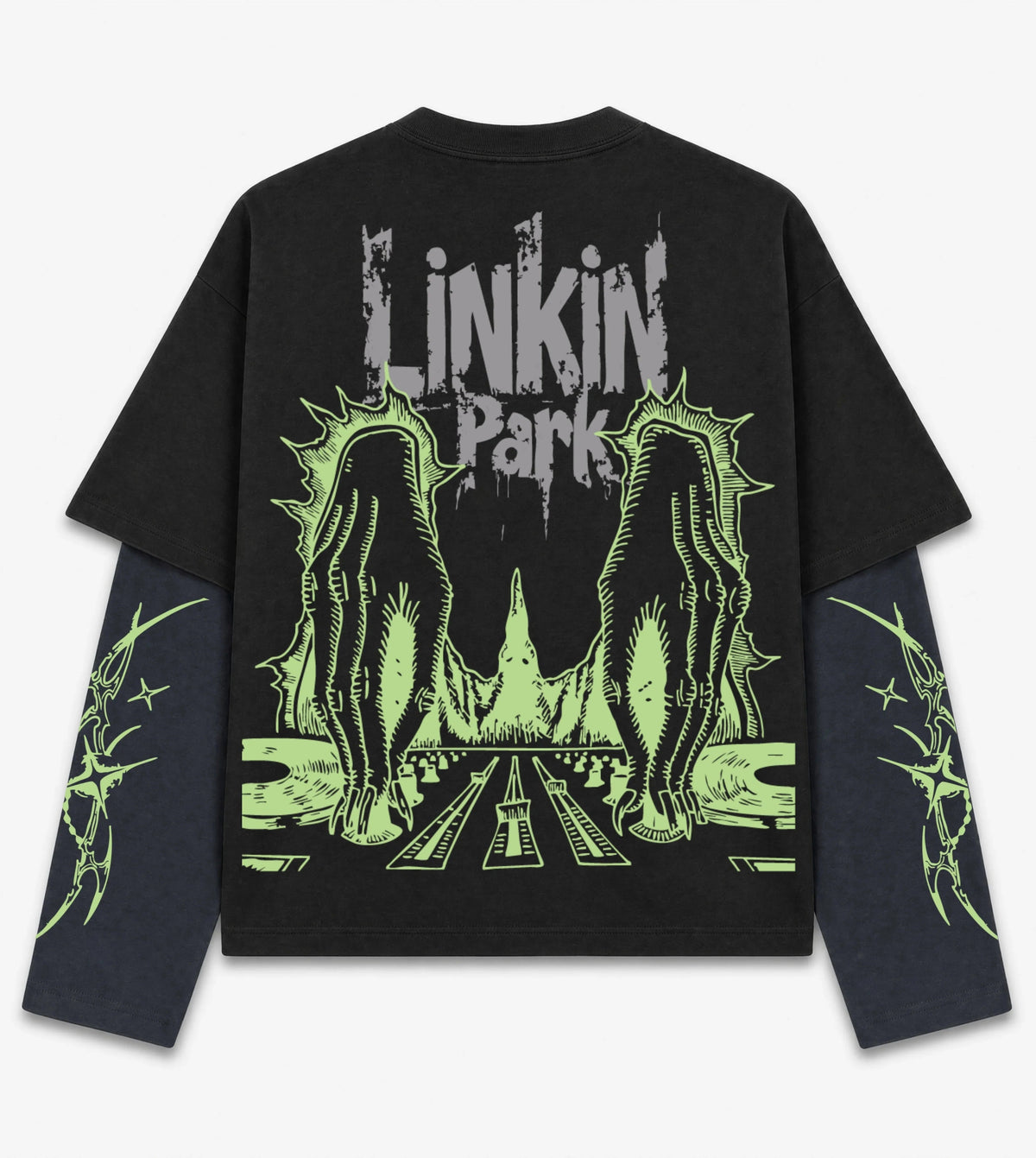 Linkin Park Meteora Chaos Doctor Sleeves Oversized T-Shirt