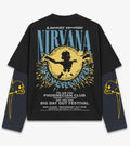Nirvana Doctor Sleeves Oversized T-Shirt
