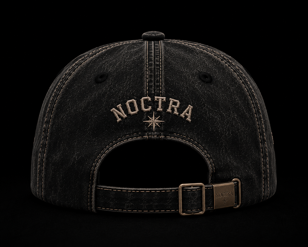 STATIC 02 – Charcoal × Grey Vintage Baseball Cap