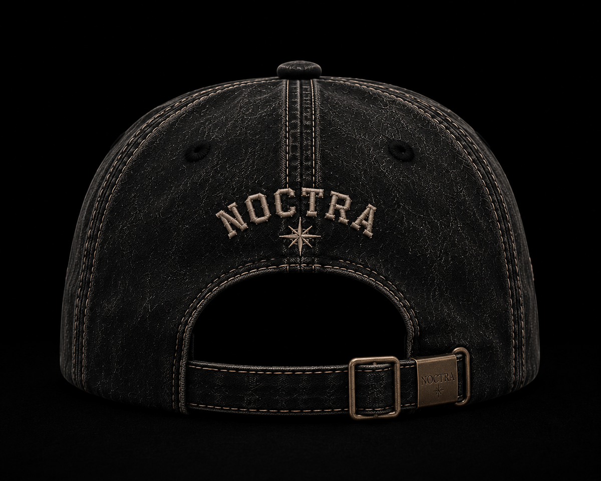 STATIC 02 – Charcoal × Grey Vintage Baseball Cap