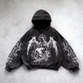 Noctra Fallen Seraph Oversized Hoodie