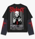 Slipknot – Barcode Carnage Doctor Sleeves Oversized T-Shirt