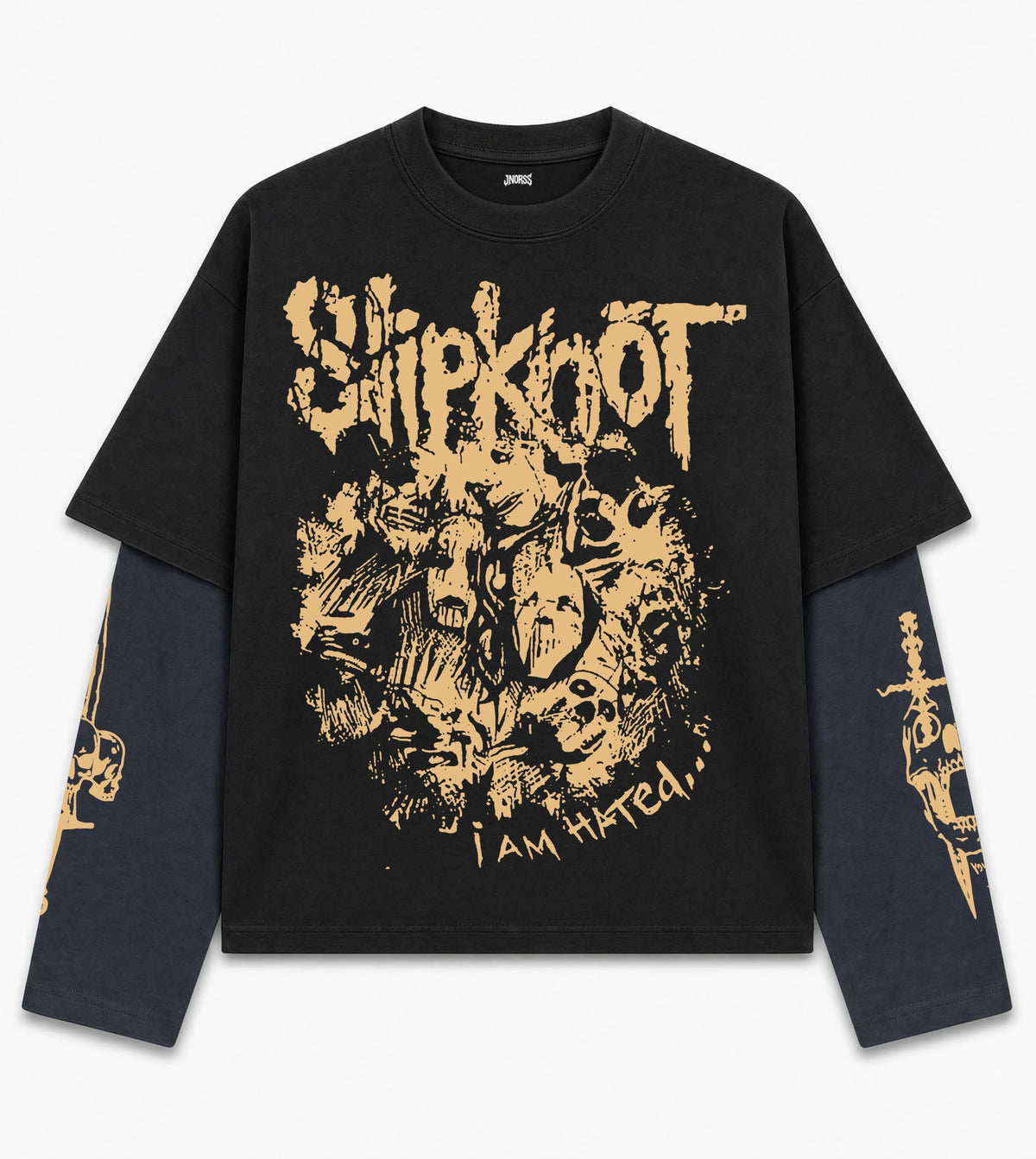 Slipknot Doctor Sleeves Oversized T-Shirt