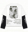 Travis Scott Utopia Chaos Doctor Sleeves Oversized T-Shirt