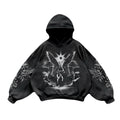 Noctra Twin Seraph Oversized Hoodie